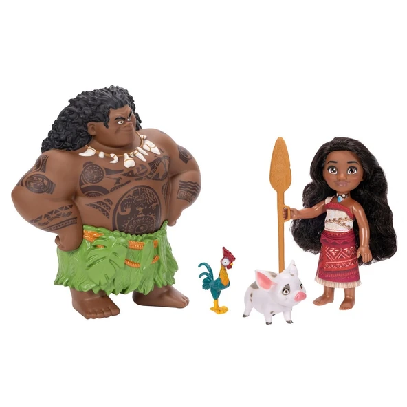 YUMURCAK TOYZ Disney Moana 2 Moana ve Maui Oyun Seti 15cm Kız Erkek Çocuk Oyuncak Eğitici Oyuncaklar ürün görseli 1