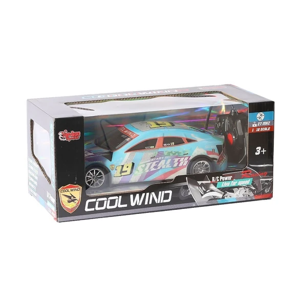 YUMURCAK TOYZ XLX-698-19-25-56 Kumandalı Cool Wind Şarjlı Araba 24cm -Can Kız Erkek Çocuk Oyuncak Eğitici Oyuncakl ürün görseli 1