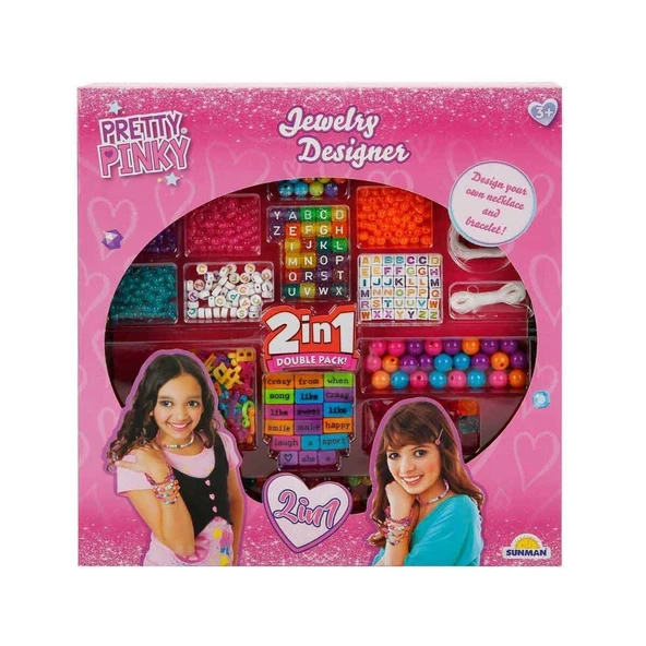 YUMURCAK TOYZ 1011036 Harfli Boncuk Hobi Seti 2IN1 -Sunman Kız Erkek Çocuk Oyuncak Eğitici Oyuncaklar ürün görseli 1