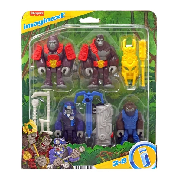 YUMURCAK TOYZ HML57 Imaginext Boss Level Army Pack Kız Erkek Çocuk Oyuncak Eğitici Oyuncaklar ürün görseli 1