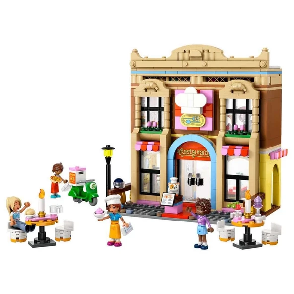YUMURCAK TOYZ LEGO Friends Restoran ve Aşçılık Okulu 42655 Kız Erkek Çocuk Oyuncak Eğitici Oyuncaklar ürün görseli 1