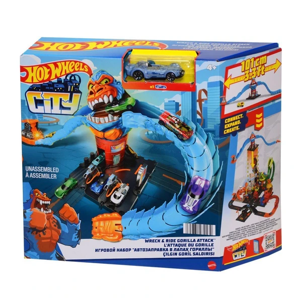 YUMURCAK TOYZ HDR29 Hot Wheels Düşman Yaratıklar Oyun Seti Kız Erkek Çocuk Oyuncak Eğitici Oyuncaklar ürün görseli 1