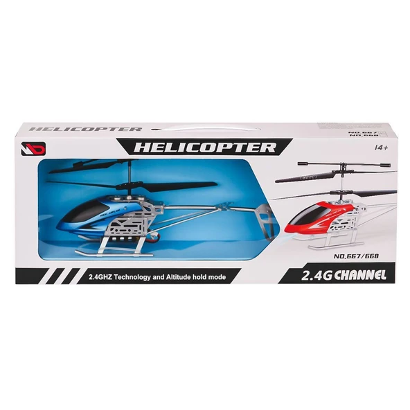 YUMURCAK TOYZ 667 Kumandalı Işıklı Helikopter -Gepettoys Kız Erkek Çocuk Oyuncak Eğitici Oyuncaklar ürün görseli 1