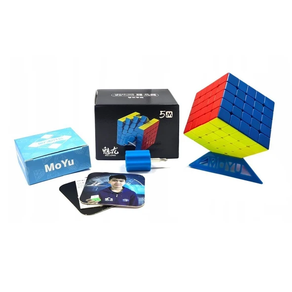 YUMURCAK TOYZ 1853 Moyu Meilong 5x5 Manyetik Küp -Başeltoys Kız Erkek Çocuk Oyuncak Eğitici Oyuncaklar ürün görseli 1