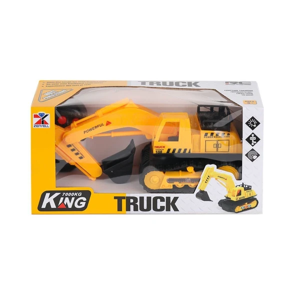 YUMURCAK TOYZ 1381-13 Yarım Fonksiyon Işıklı Paletli Kepçe -Prestij Oyuncak Kız Erkek Çocuk Oyuncak Eğitici Oyunca ürün görseli 1