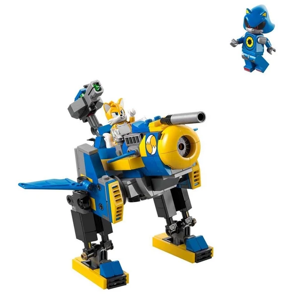 YUMURCAK TOYZ LEGO Sonic the Hedgehog Cyclone, Metal Sonic’e Karşı 77002 Kız Erkek Çocuk Oyuncak Eğitici Oyuncakla ürün görseli 1