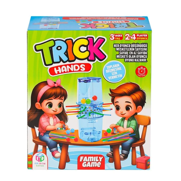 YUMURCAK TOYZ 1092 Trick Hands Kız Erkek Çocuk Oyuncak Eğitici Oyuncaklar ürün görseli 1