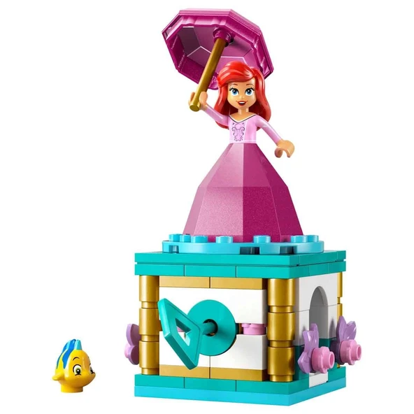 YUMURCAK TOYZ LEGO Disney Princess Dönen Ariel 43259 Kız Erkek Çocuk Oyuncak Eğitici Oyuncaklar ürün görseli 1