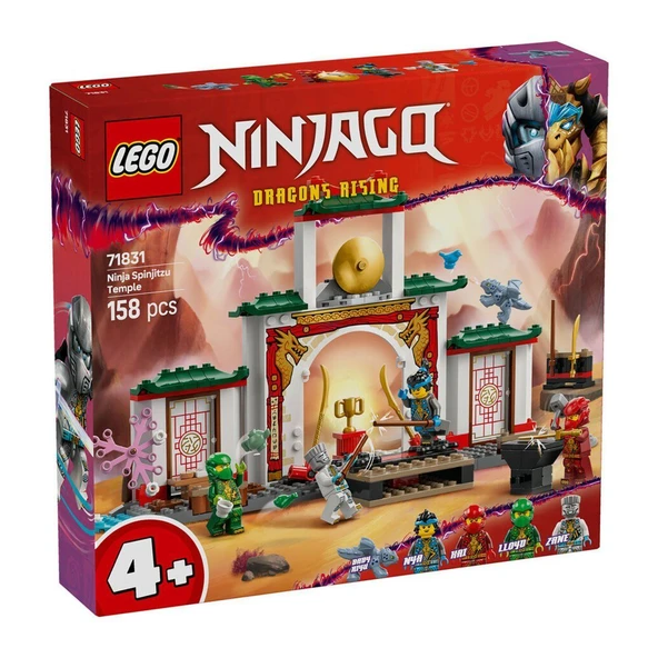 YUMURCAK TOYZ LSL71831 Ninja Spinjitzu Tapınağı Kız Erkek Çocuk Oyuncak Eğitici Oyuncaklar ürün görseli 1