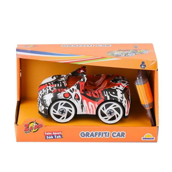 YUMURCAK TOYZ 4516 Sök Tak Grafitti Araba Kız Erkek Çocuk Oyuncak Eğitici Oyuncaklar ürün görseli 1