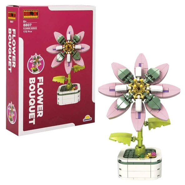 YUMURCAK TOYZ S00004695 FLOWER SET ORMAN ASMASI 172 PRÇ -SUN Kız Erkek Çocuk Oyuncak Eğitici Oyuncaklar ürün görseli 1