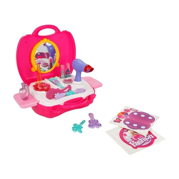 YUMURCAK TOYZ S00083140 CARRY CASE SÜPERMARKET/COSMETİC 16-23 PARÇA Kız Erkek Çocuk Oyuncak Eğitici Oyuncaklar ürün görseli 1