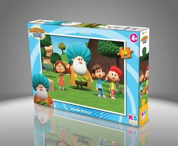 YUMURCAK TOYZ NAS 709 NASREDDİN HOCA PUZZLE 50 -KS Kız Erkek Çocuk Oyuncak Eğitici Oyuncaklar ürün görseli 1
