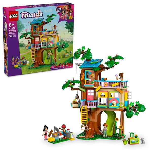 YUMURCAK TOYZ LEGO Friends Arkadaşlık Ağaç Ev Buluşma Yeri Yapım Seti 42652 Kız Erkek Çocuk Oyuncak Eğitici Oyunca ürün görseli 1