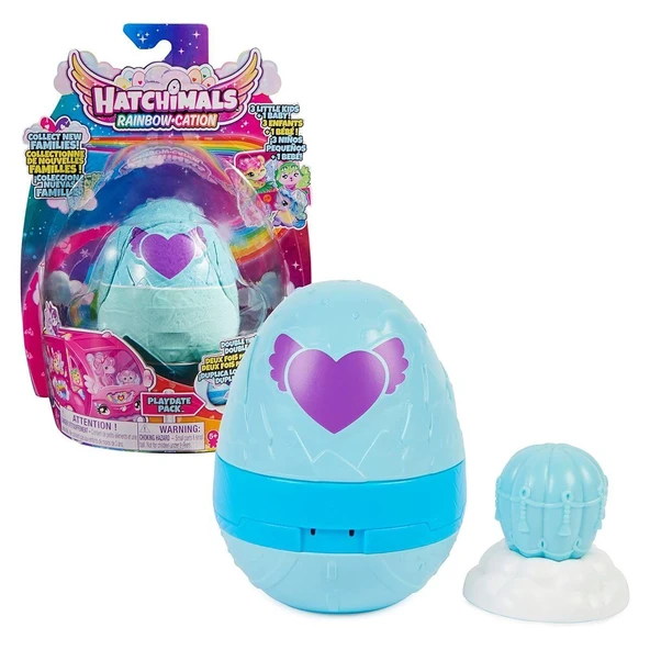 YUMURCAK TOYZ 6064443 Hatchimals Oyun Buluşması Eğlencesi Kız Erkek Çocuk Oyuncak Eğitici Oyuncaklar ürün görseli 1