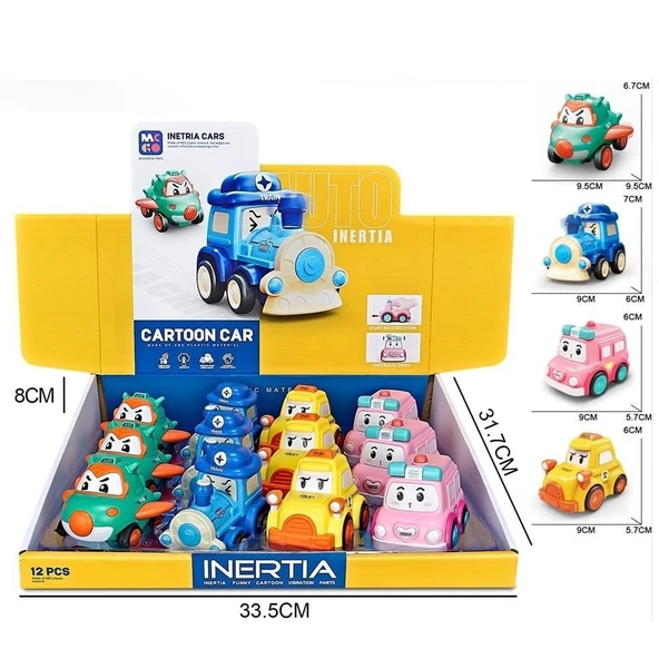YUMURCAK TOYZ MG-D400-48 SÜRTMELİ HAREKETLİ SEVİMLİ -VRD Kız Erkek Çocuk Oyuncak Eğitici Oyuncaklar ürün görseli 1