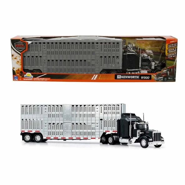 YUMURCAK TOYZ 1:43 Long Haul Kenworth Taşıyıcı Tır Kız Erkek Çocuk Oyuncak Eğitici Oyuncaklar ürün görseli 1