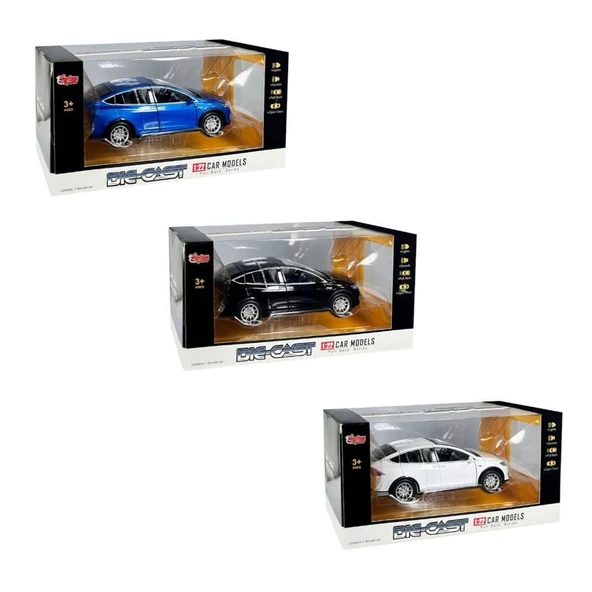YUMURCAK TOYZ HCL-911 Kutulu Çek Bırak 1:22 Sesli Ve Işıklı Araba TSL Kız Erkek Çocuk Oyuncak Eğitici Oyuncaklar ürün görseli 1