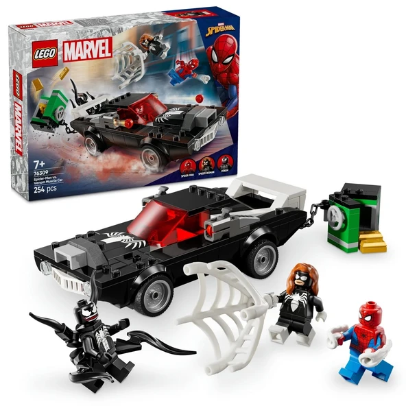 YUMURCAK TOYZ LEGO Marvel Örümcek Adam Venom Arabasına Karşı 76309 Kız Erkek Çocuk Oyuncak Eğitici Oyuncaklar ürün görseli 1