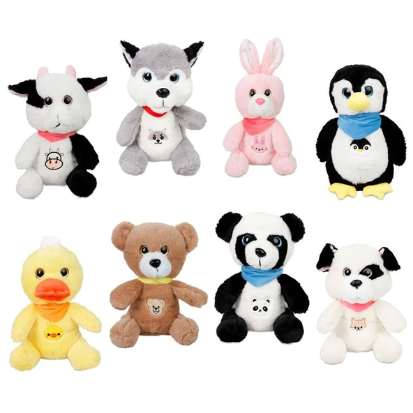 YUMURCAK TOYZ Halley Oyuncak Asorti Hayvanlar 25cm 62557 Kız Erkek Çocuk Oyuncak Eğitici Oyuncaklar ürün görseli 1