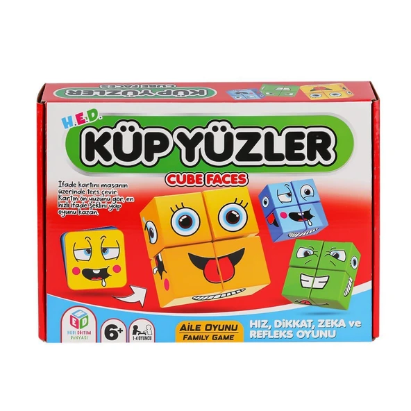 YUMURCAK TOYZ 2600 Küp Yüzler -Hobi Oyuncak Kız Erkek Çocuk Oyuncak Eğitici Oyuncaklar ürün görseli 1