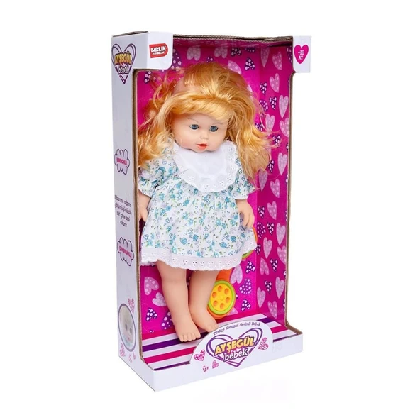 YUMURCAK TOYZ AYŞEGÜL BEBEK -BRL Kız Erkek Çocuk Oyuncak Eğitici Oyuncaklar ürün görseli 1