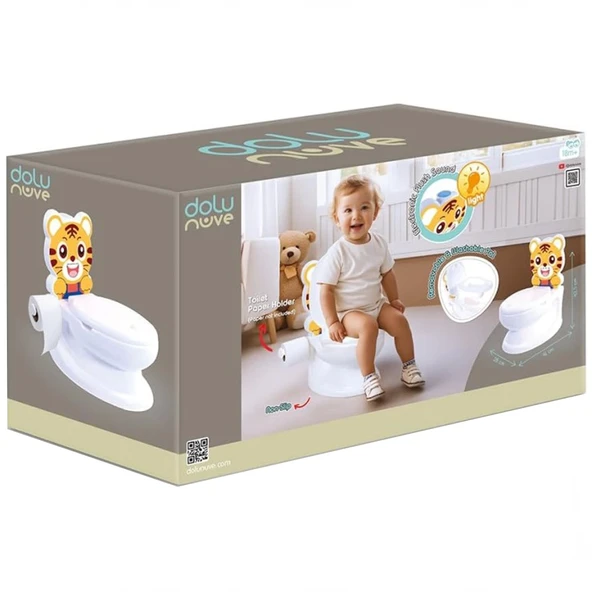 YUMURCAK TOYZ Dolu Nuve Kaplan Eğitici Lazımlık - 7239D Kız Erkek Çocuk Oyuncak Eğitici Oyuncaklar ürün görseli 1