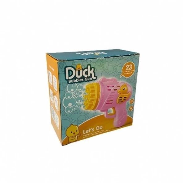 YUMURCAK TOYZ 6050 ÖRDEKLİ PİLLİ KÖPÜK TABANCA PEMBE -KYM Kız Erkek Çocuk Oyuncak Eğitici Oyuncaklar ürün görseli 1