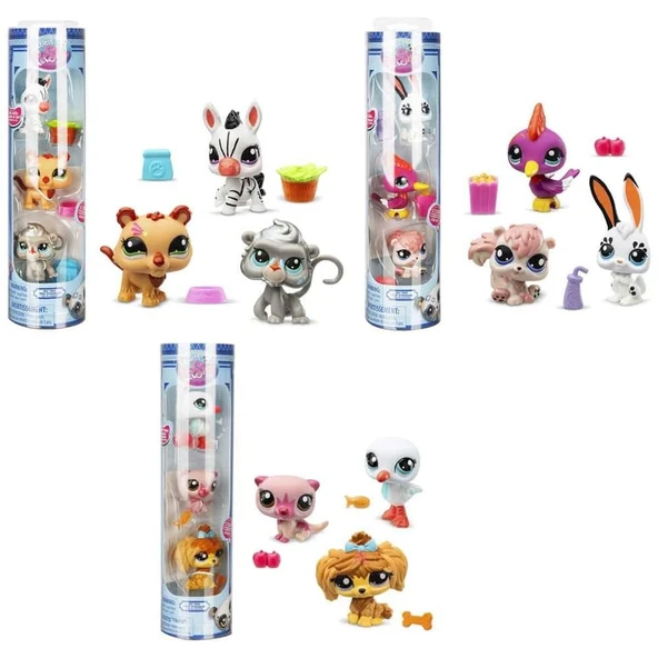 YUMURCAK TOYZ S00000621 FİGÜR MİNİŞLER 3LÜ PAKET TÜP S2 3A -SUN Kız Erkek Çocuk Oyuncak Eğitici Oyuncaklar ürün görseli 1