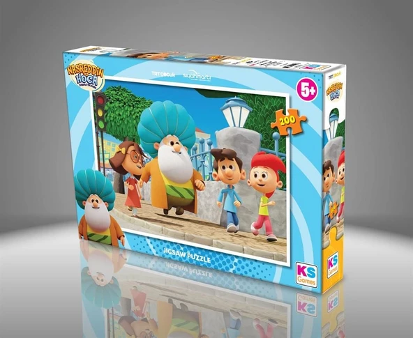 YUMURCAK TOYZ NAS 113 NASREDDİN HOCA PUZZLE 200 PRÇ -KS Kız Erkek Çocuk Oyuncak Eğitici Oyuncaklar ürün görseli 1