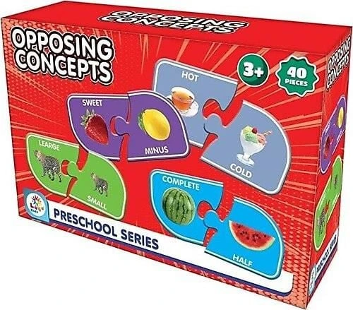 YUMURCAK TOYZ LC7494 EĞİTİCİ ZIT KAVRAMLAR -LÇ Kız Erkek Çocuk Oyuncak Eğitici Oyuncaklar ürün görseli 1