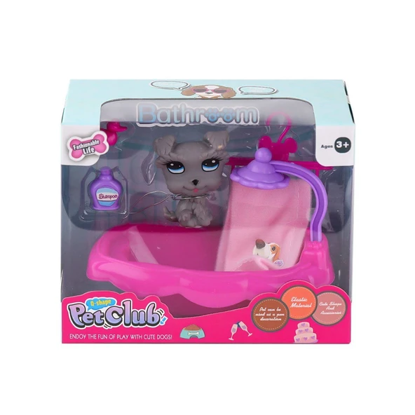 YUMURCAK TOYZ KZL-CL2102B 1-4 Pet Star Banyo Keyfi -Kızılkaya Oyuncak Kız Erkek Çocuk Oyuncak Eğitici Oyuncaklar ürün görseli 1