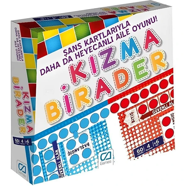 YUMURCAK TOYZ Ca Games Kızma Birader 10011 Kız Erkek Çocuk Oyuncak Eğitici Oyuncaklar ürün görseli 1