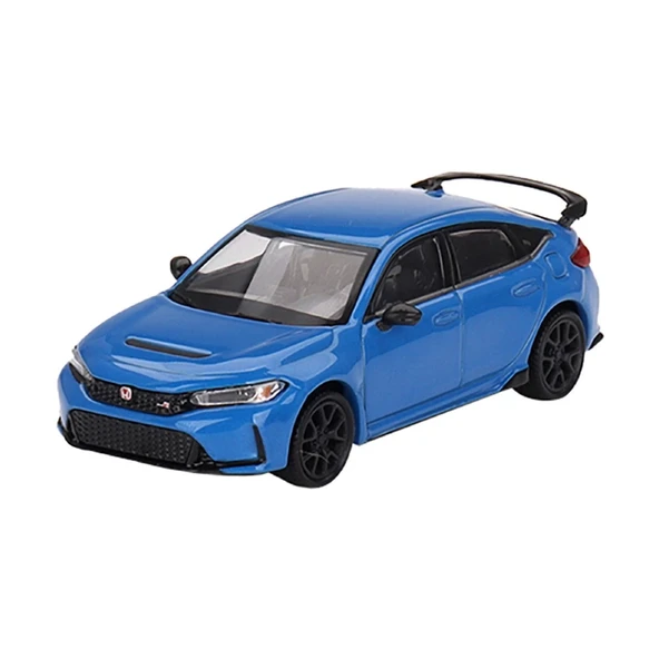 YUMURCAK TOYZ Mini Gt 1:64 Honda Civic Type R Boost Blue Pearl Kız Erkek Çocuk Oyuncak Eğitici Oyuncaklar ürün görseli 1
