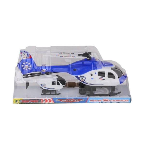 YUMURCAK TOYZ 1617-4 Helikopter 2li Vakumlu Kız Erkek Çocuk Oyuncak Eğitici Oyuncaklar ürün görseli 1