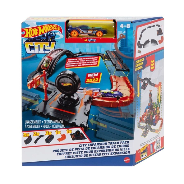 YUMURCAK TOYZ HDN95 Hot Wheels Pist Dünyası Oyun Seti Kız Erkek Çocuk Oyuncak Eğitici Oyuncaklar ürün görseli 1