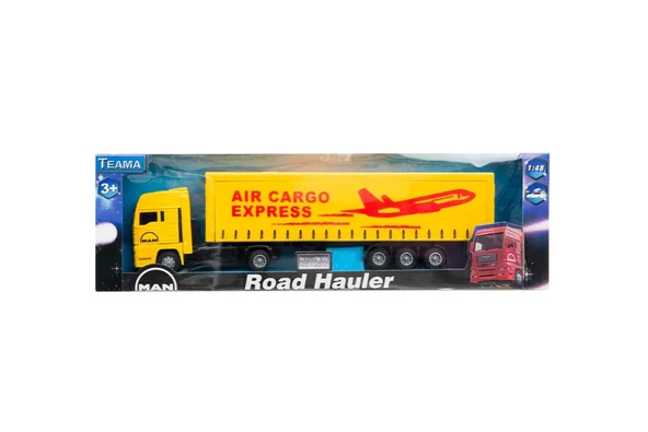 YUMURCAK TOYZ Man Model Sarı Kargo Tırı Kız Erkek Çocuk Oyuncak Eğitici Oyuncaklar ürün görseli 1