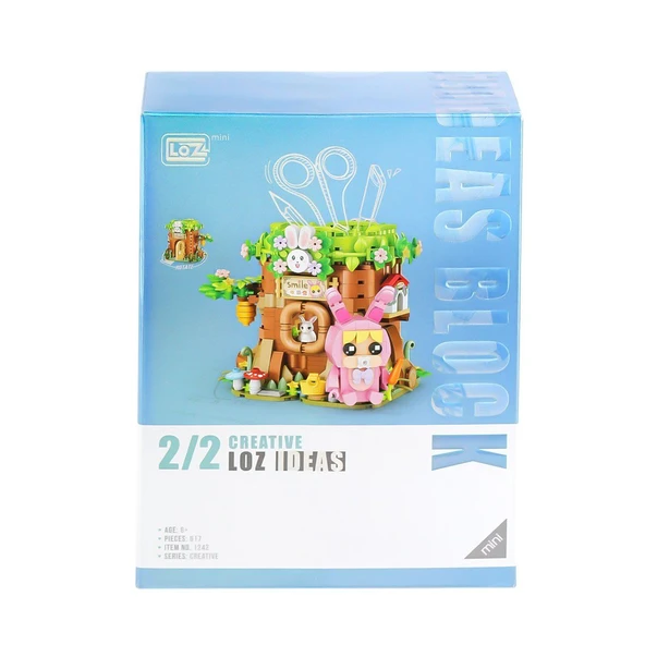 YUMURCAK TOYZ LZ1242 LOZ Kalemlik Blok Seti 617 Parça -Vagon life Kız Erkek Çocuk Oyuncak Eğitici Oyuncaklar ürün görseli 1