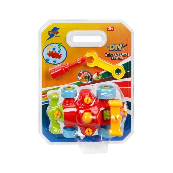 YUMURCAK TOYZ 88742 Sök Tak Go Kart -Sunman Kız Erkek Çocuk Oyuncak Eğitici Oyuncaklar ürün görseli 1