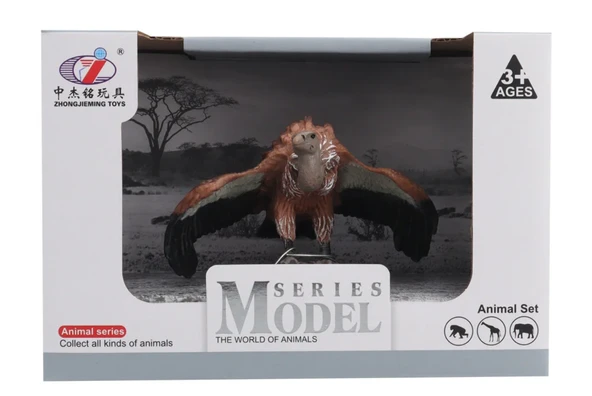 YUMURCAK TOYZ Kutulu Model Figür Hayvan Akbaba Kız Erkek Çocuk Oyuncak Eğitici Oyuncaklar ürün görseli 1