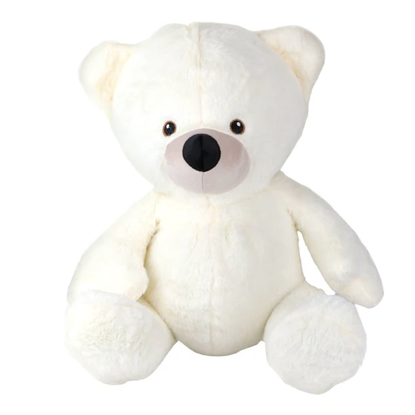 YUMURCAK TOYZ 5094 Ekru Peluş Ayı 40cm Kız Erkek Çocuk Oyuncak Eğitici Oyuncaklar ürün görseli 1