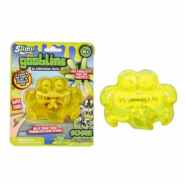 YUMURCAK TOYZ Slimy Gooblings Slime Kız Erkek Çocuk Oyuncak Eğitici Oyuncaklar ürün görseli 1