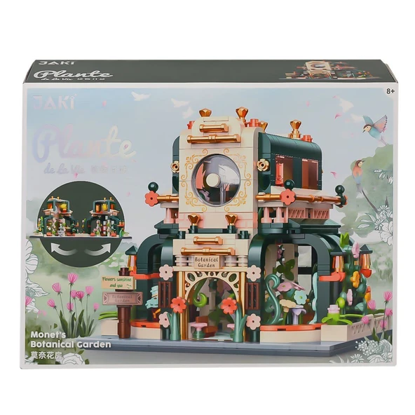 YUMURCAK TOYZ JK2362 LOZ Botanik Bahçe Blok Seti - Vagon life Kız Erkek Çocuk Oyuncak Eğitici Oyuncaklar ürün görseli 1