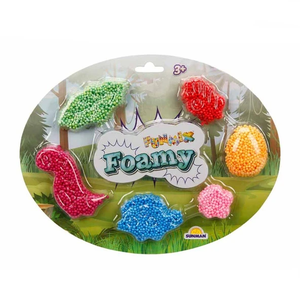 YUMURCAK TOYZ 1003566 Slime Foam Şekiller ve Hayvanlar - 1adet Stokta Olan Gönderilir Kız Erkek Çocuk Oyuncak Eğit ürün görseli 1