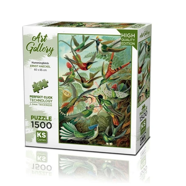 YUMURCAK TOYZ Ks Games Hummingbirds Puzzle 1500 Parça 22030 Kız Erkek Çocuk Oyuncak Eğitici Oyuncaklar ürün görseli 1