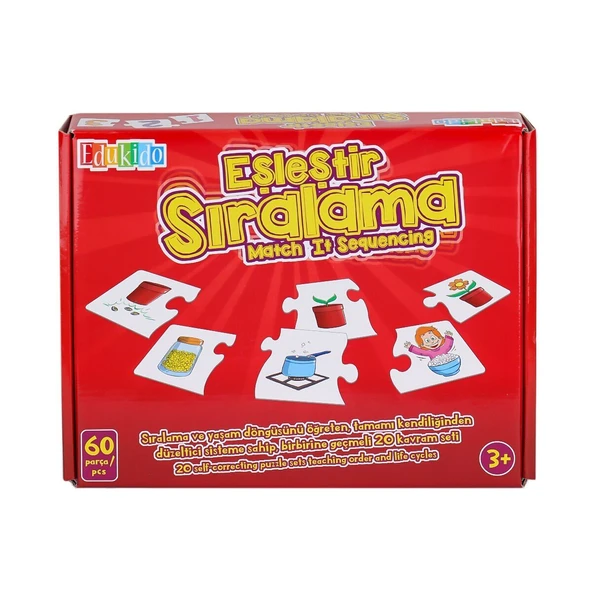 YUMURCAK TOYZ EDU-1013 Eşleştir Sıralama -Chiva Kız Erkek Çocuk Oyuncak Eğitici Oyuncaklar ürün görseli 1
