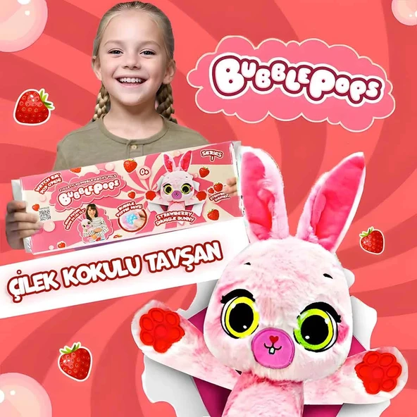 YUMURCAK TOYZ Bubble Pops Kokulu Peluş S1 Kız Erkek Çocuk Oyuncak Eğitici Oyuncaklar ürün görseli 1