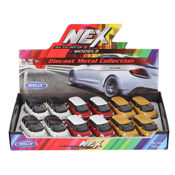 YUMURCAK TOYZ 43658 Welly Çek Bırak Fiat 13 500L - 1adet Stokta Olan Gönderilir Kız Erkek Çocuk Oyuncak Eğitici Oy ürün görseli 1