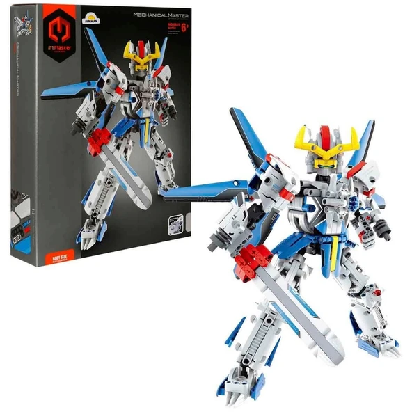 YUMURCAK TOYZ iM. Master Cyborg Asker 641 Parça Kız Erkek Çocuk Oyuncak Eğitici Oyuncaklar ürün görseli 1