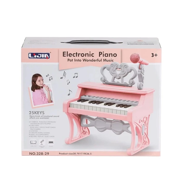 YUMURCAK TOYZ Elektronik Piano - 328-29 Kız Erkek Çocuk Oyuncak Eğitici Oyuncaklar ürün görseli 1